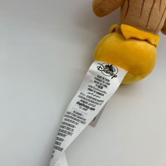 Disney Parks Wishables Fantasmic Enchanted Smiley Broom 5" Mini Plush - Picture 5 of 7